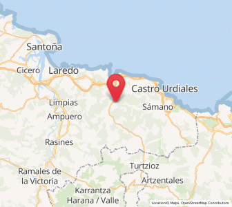 Map of Pomar, Cantabria