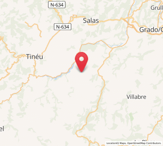 Map of Pontigo, Asturias