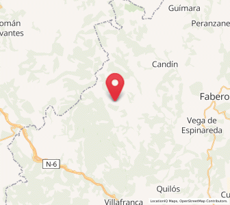 Map of Porcarizas, Castille and León