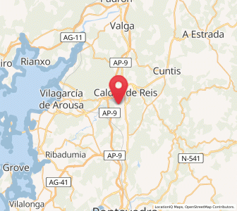 Map of Portas, Galicia