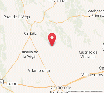 Map of Portillejo, Castille and León