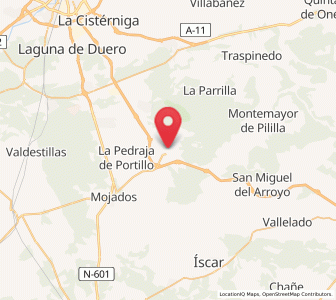 Map of Portillo, Castille and León