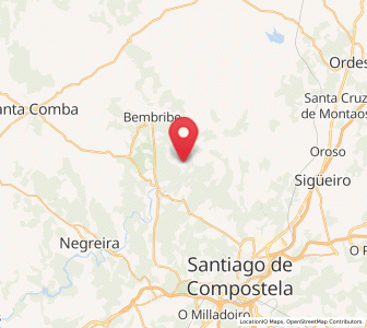 Map of Portomeiro, Galicia
