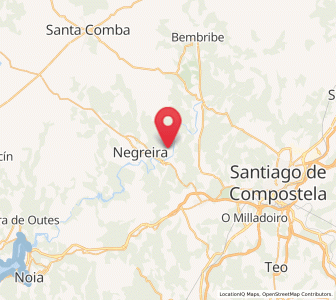 Map of Portor, Galicia
