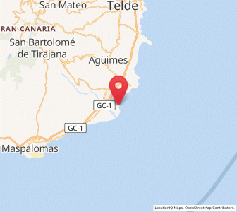 Map of Pozo Izquierdo, Canary Islands