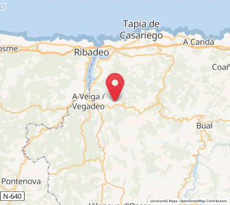 Map of Presno, Asturias