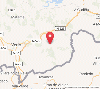 Map of Progo, Galicia