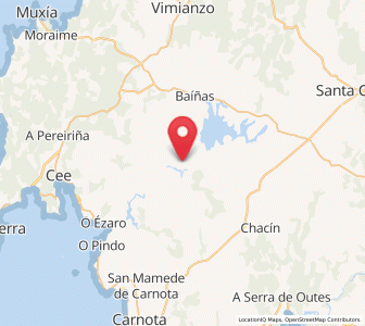 Map of Puente-Olveira, Galicia