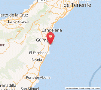 Map of Puerto de Güimar, Canary Islands