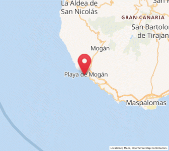 Map of Puerto de Mogán, Canary Islands
