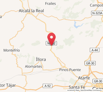 Map of Puerto-López, Andalusia