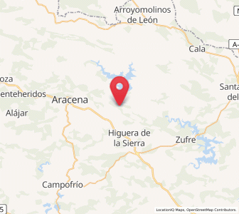 Map of Puerto-Moral, Andalusia