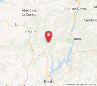 Map of Puig, Catalonia