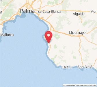 Map of Puig de Ros, Balearic Islands