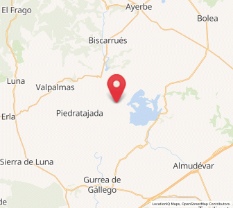 Map of Puipullín, Aragon