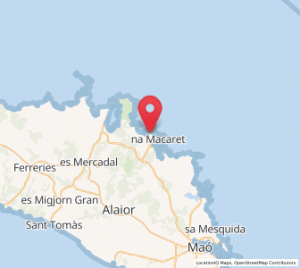 Map of Punta Grossa, Balearic Islands