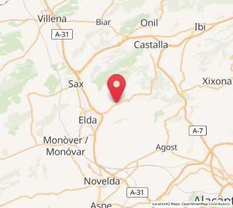 Map of Pusa, Valencia