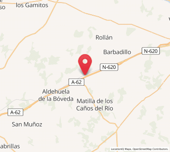 Map of Quejigal, Castille and León