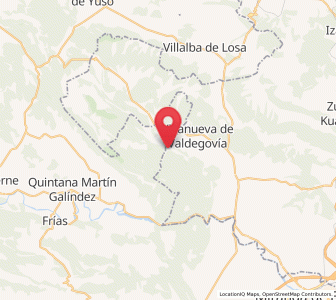 Map of Quejo, Basque Country