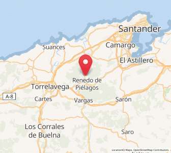 Map of Quijano, Cantabria