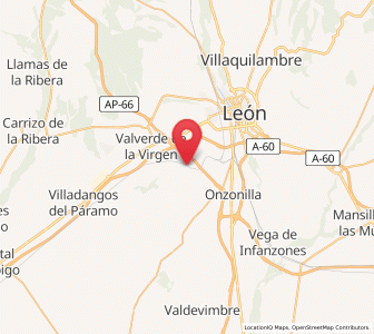 Map of Quintana de Raneros, Castille and León