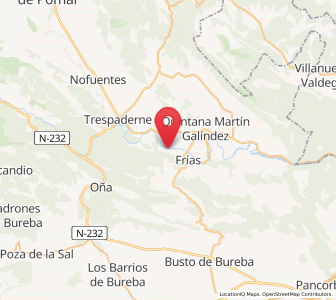 Map of Quintanaseca, Castille and León