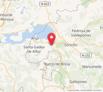 Map of Quintanilla de San Román, Castille and León