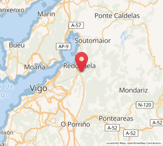 Map of Quinteiro, Galicia
