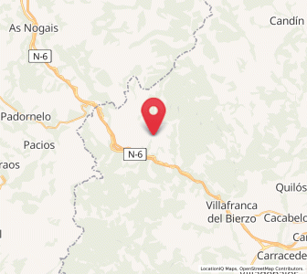Map of Quintela, Castille and León