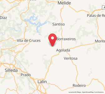 Map of Quintela, Galicia