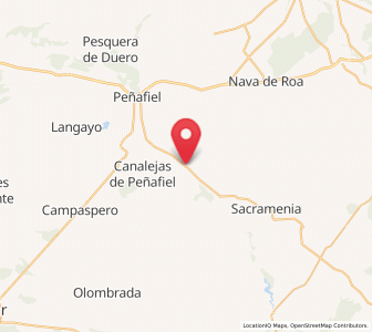 Map of Rábano, Castille and León