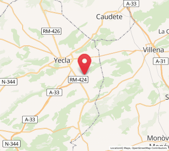Map of Rabosera, Murcia