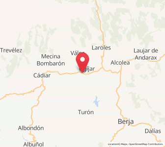Map of Rambla Seca, Andalusia