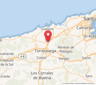 Map of Ramera, Cantabria