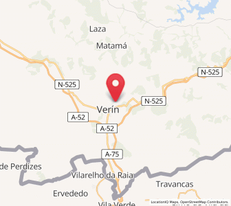 Map of Rasela, Galicia