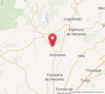 Map of Razbona, Castille-La Mancha