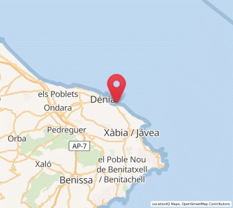 Map of Real, Valencia