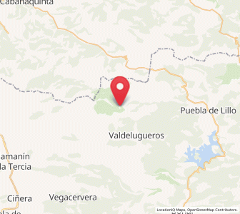 Map of Redipuertas, Castille and León