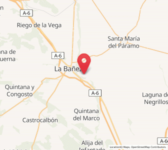Map of Regueras de Abajo, Castille and León
