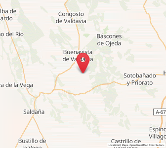 Map of Renedo del Monte, Castille and León