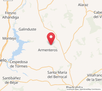 Map of Revallos, Castille and León