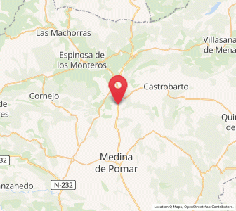 Map of Revilla de Pienza, Castille and León
