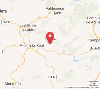 Map of Ribera Alta, Andalusia