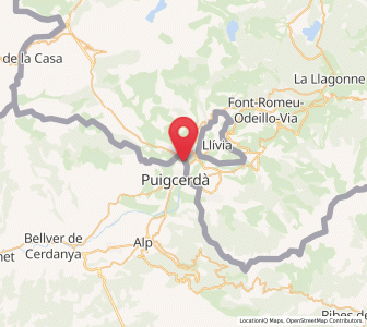 Map of Rigolisa, Catalonia