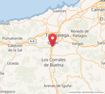 Map of Ríocorvo, Cantabria