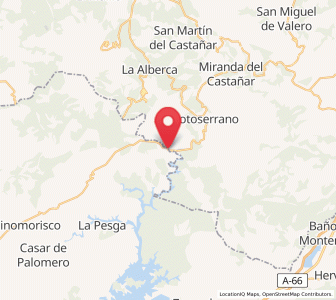 Map of Ríomalo de Abajo, Extremadura