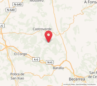 Map of Ríomol, Galicia