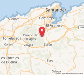 Map of Ríosapero, Cantabria