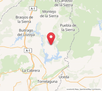 Map of Robledillo de la Jara, Madrid