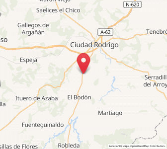 Map of Robliza, Castille and León